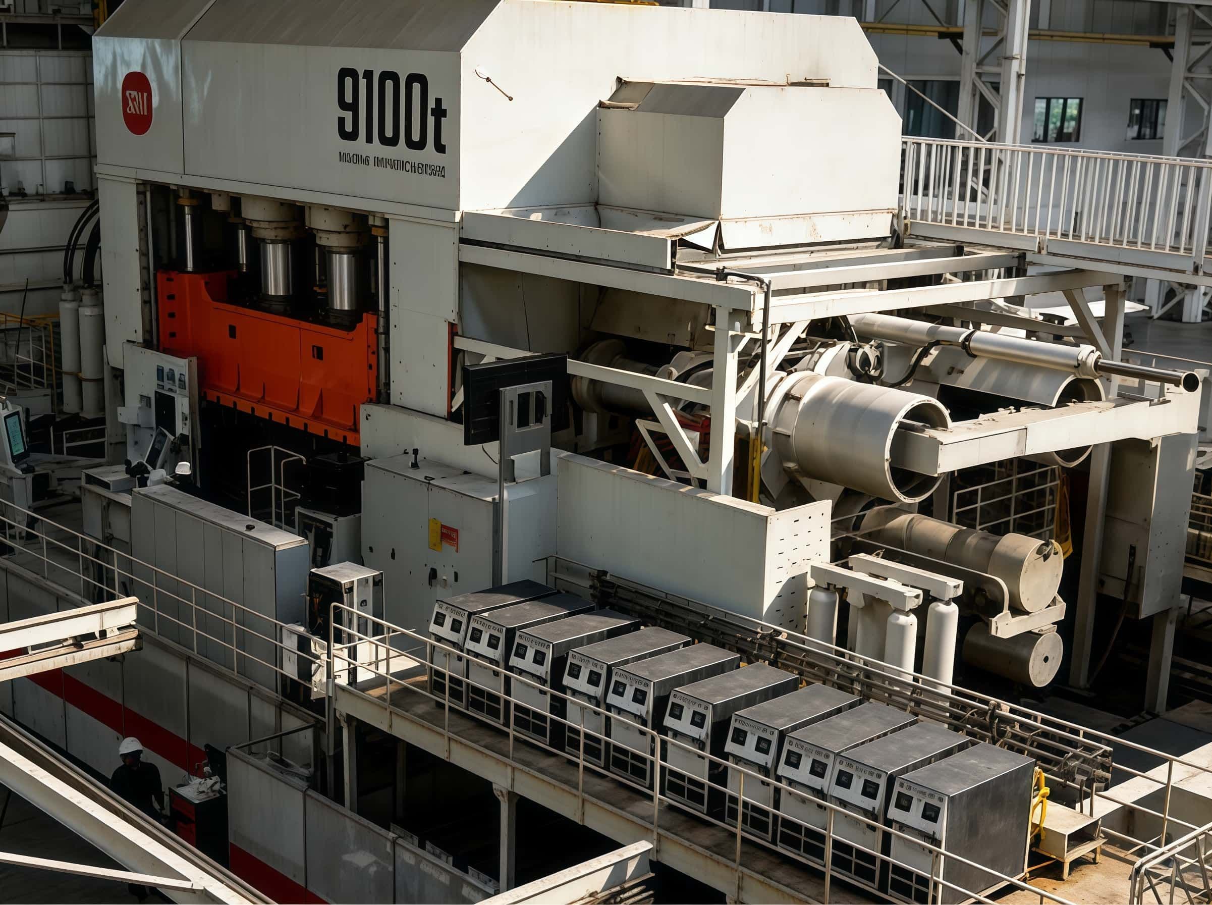 Оборудование для литья автомобилей под давлением от станка № 2